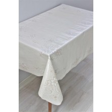 Dede Ev Tekstil 120X150 Hazır Üstü Film Kaplı Silinebilir Pvc Muşamba Masa Örtüsü 8550-1FILM