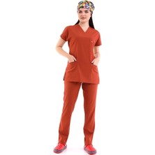 Bflex Unisex Likralı Yarasa Kol Takım - 6426 Kiremit