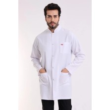 Doktor Öğretmen Erkek Önlük Ara Boy Hakim Yaka