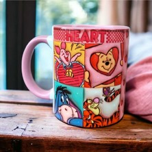 Winnie The Pooh Tasarım Kupa Bardak Porselen