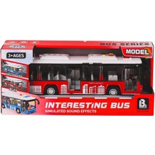 OMZ 98051A 98051B Işıklı Sesli Yolcu Otobüsü 18 Kız Erkek Çocuk Oyuncak Eğitici Oyuncaklar
