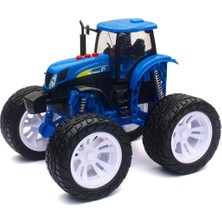 OMZ Sunman 1:24 New Holland T7.315 Traktör Kız Erkek Çocuk Oyuncak Eğitici Oyuncaklar
