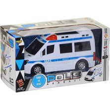 OMZ Fab 155 Sesli ve Işıklı Polis Imdat -Prestij Kız Erkek Çocuk Oyuncak Eğitici Oyuncaklar