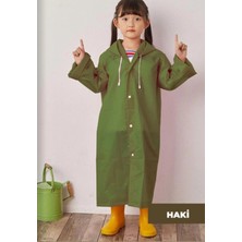 Yağmurluk Unisex Çocuk - Haki