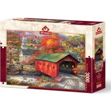 OMZ 5528 Tatlı Hayat Köprüsü 3000 Parça Puzzle Kız Erkek Çocuk Oyuncak Eğitici Oyuncaklar