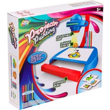 OMZ KZL-YM888 Projektörlü Kalemli Eğitim Seti -Kızılkaya Kız Erkek Çocuk Oyuncak Eğitici Oyuncaklar