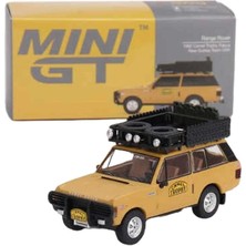 OMZ Mini Gt 1:64 Range Rover 1982 Camel Trophy Papua New Guinea Team Usa Kız Erkek Çocuk Oyuncak Eğitici
