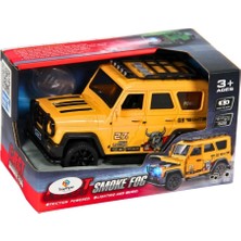 paraply Işıklı Sesli Duman Çıkaran Sürtmeli Spor Jeep LDP-3A Kız Erkek Çocuk Oyuncak Eğitici Oyuncaklar
