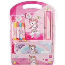 OMZ 11'li Kırtasiye Seti Kız Erkek Çocuk Oyuncak Eğitici Oyuncaklar