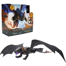 paraply Ejderhanı Nasıl Eğitirsin Sesli ve Işıklı Aksiyon Figürü 38CM Kız Erkek Çocuk Oyuncak Eğitici Oyunca