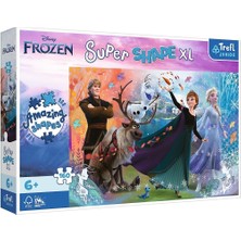 OMZ PUZZLE-50022 Frozen 160 Parça Xl Çocuk Puzzle Kız Erkek Çocuk Oyuncak Eğitici Oyuncaklar