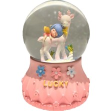 OMZ Kar Küresi Orta Boy LLM-HDY0293 Kız Erkek Çocuk Oyuncak Eğitici Oyuncaklar