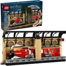 paraply 76450 LEGO Harry Potter - Kitaplık Dekoru: Hogwarts Ekspresi 832 Parça +10 Yaş Kız Erkek Çocuk Oyunc
