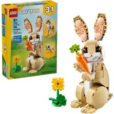 paraply 31162 LEGO Creator 3in1 - Sevimli Tavşan 326 Parça +8 Yaş Kız Erkek Çocuk Oyuncak Eğitici Oyuncaklar