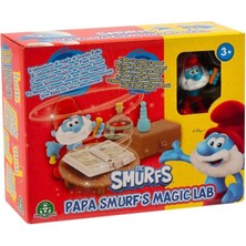 paraply PUF18200 Şirinler Şirin Baba Oyun Seti Kız Erkek Çocuk Oyuncak Eğitici Oyuncaklar