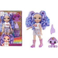OMZ 531234 Rainbow High Littles - Amethyist Willow Kız Erkek Çocuk Oyuncak Eğitici Oyuncaklar