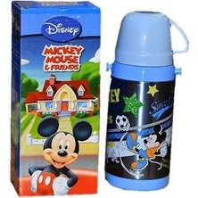 OMZ 3411-Y Kut.tombul Termos Çelik Mıckey Mouse Kız Erkek Çocuk Oyuncak Eğitici Oyuncaklar