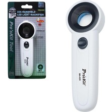 Büyüteç Işıklı 22X Proskit MA-020