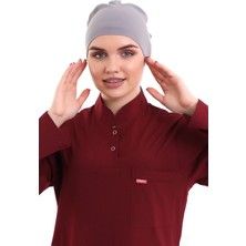 Tesettür Bone - 4818 Gri