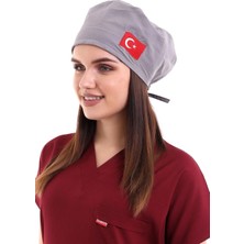 Bone Bayrak Işlemeli - 07 Gri