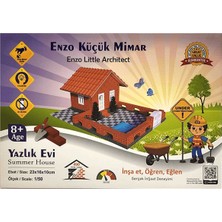 paraply Minyatür Tuğla Yazlık Evi - 04004EN Kız Erkek Çocuk Oyuncak Eğitici Oyuncaklar
