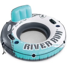 OMZ Intex River Run Fileli Koltuk Simit Turkuaz 135CM - IX-56825 Kız Erkek Çocuk Oyuncak Eğitici Oyuncak