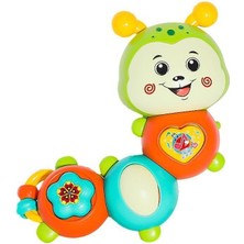 paraply JLG-855-142A Işıklı ve Müzikli Tırtıl -Vardem Kız Erkek Çocuk Oyuncak Eğitici Oyuncaklar