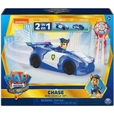 OMZ 1033536 Paw Patrol Chasein Araç Seti 2SI1ARADA 1 Figür+2 Araç Kız Erkek Çocuk Oyuncak Eğitici Oyunca