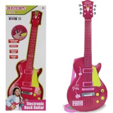 paraply Gitar Elektronik Tuşlu/telli/askılı Pembe Kız Erkek Çocuk Oyuncak Eğitici Oyuncaklar