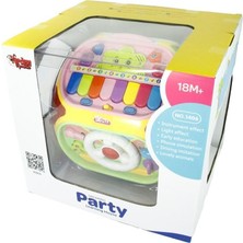 OMZ BAO-1406 Eğitici Aktivite Küpü -Vrd Kız Erkek Çocuk Oyuncak Eğitici Oyuncaklar