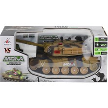 paraply 2033-T Kumandalı Sesli Şarjlı Büyük Boy Tank -Karsan Kız Erkek Çocuk Oyuncak Eğitici Oyuncaklar