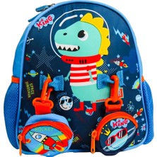 OMZ Vest Dinazor Mini Sırt Çantası Kız Erkek Çocuk Oyuncak Eğitici Oyuncaklar