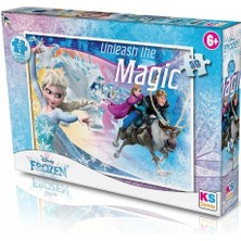 OMZ FRZ709 Frozen 50 Parça Çocuk Puzzle -Ks Puzzle Kız Erkek Çocuk Oyuncak Eğitici Oyuncaklar