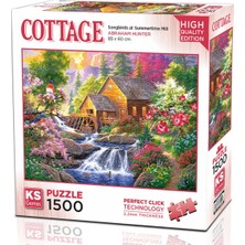 OMZ Ks Games Songbirds At Summertime Mill Puzzle 1500 Parça 22027 Kız Erkek Çocuk Oyuncak Eğitici Oyunca