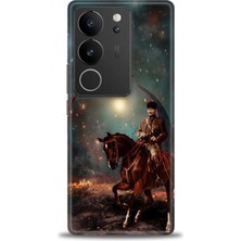 Rulet Vivo V29 5g Kılıf Hd Baskılı Kılıf + Seramik Tam Kaplayan Ekran Koruyucu 25