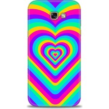 Rulet Samsung Galaxy A7 2017 Hd Baskılı Kılıf + Seramik Tam Kaplayan Ekran Koruyucu 192