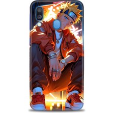 Samsung Galaxy A40 Hd Baskılı Kılıf + Seramik Tam Kaplayan Ekran Koruyucu 252