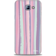 Rulet Samsung Galaxy A8 2016 Hd Baskılı Kılıf + Seramik Tam Kaplayan Ekran Koruyucu 426