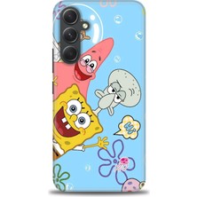 Samsung Galaxy A54 Hd Baskılı Kılıf + Seramik Tam Kaplayan Ekran Koruyucu 452