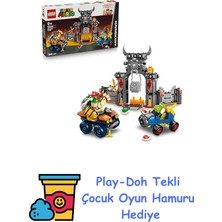 LEGO Super Mario: Mario Kart – Bowser Kalesi 72039 – 9 Yaş ve Üzeri Çocuklar Için Bowser Kale Temalı Yaratıcı Oyuncak Yapım Seti, Genişletilebilir Oyun Deneyimi ve Eğl + Play-Doh Oyun Hamuru