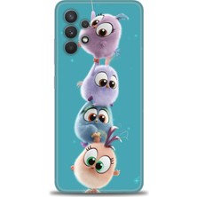 Rulet Samsung Galaxy A32 Hd Baskılı Kılıf + Seramik Tam Kaplayan Ekran Koruyucu 368