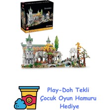 LEGO Icons Yüzüklerin Efendisi Rıvendell 10316 - Yetişkinler Için Ortay Dünya’ya Yolculuk Şansı Sunan Bir Yaratıcı Oyuncak Yapım Seti (6167 Parça) + Play-Doh Oyun Hamuru