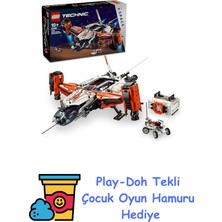 LEGO Technic Vtol Ağır Kargo Uzay Gemisi LT81 42181-10 Yaş ve Üzeri Uzay Meraklısı Çocuklar Için Yaratıcı Oyuncak Yapım Seti + Play-Doh Oyun Hamuru