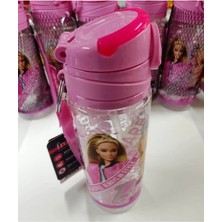 Suluk / Matara - 500 ml Barbie Desenli Plastik Matara