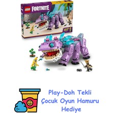 LEGO Fortnite Tontiş 77077 – 10 Yaş ve Üzeri Video Oyunu Seven Erkek ve Kız Çocuklar Için Aksiyon Dolu Yaratıcı Oyuncak Yapım Seti, Doğum Günü Hediyesi (1084 Parça) + Play-Doh Oyun Hamuru