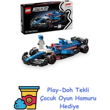 LEGO Speed Champions Visa Cash App Rb Vcarb 01 F1 Yarış Arabası 77246 – Yetişkinler Için Rb Kıyafeti ve Kanatlı Kask Giyen Sürücü Minifigürü Içeren Koleksiyonluk Yarat + Play-Doh Oyun Hamuru