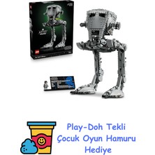 LEGO Star Wars At-St Walker 75417 – Film Tutkunları Yetişkinler Için Koleksiyonluk Detaylı Model Yapım Seti, Sergilemelik Star Wars Hediye Fikri ve Dekoratif Parça (15 + Play-Doh Oyun Hamuru
