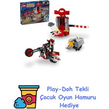 LEGO Sonic The Hedgehog Shadow The Hedgehog Kaçışı 76995-8 Yaş ve Üzeri Çocuklar Için Yaratıcı Oyuncak Yapım Seti (196 Parça) + Play-Doh Oyun Hamuru
