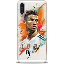 Samsung Galaxy A50 Hd Baskılı Kılıf + Seramik Tam Kaplayan Ekran Koruyucu 7