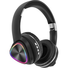 Rdbydn Karler Bass Tune 650 Bt Rgb Kablosuz Kafaüstü Kulaklık - Siyah